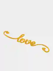 Золотой надпись Love для декора и скрапбукинга, 10.3х2.3см