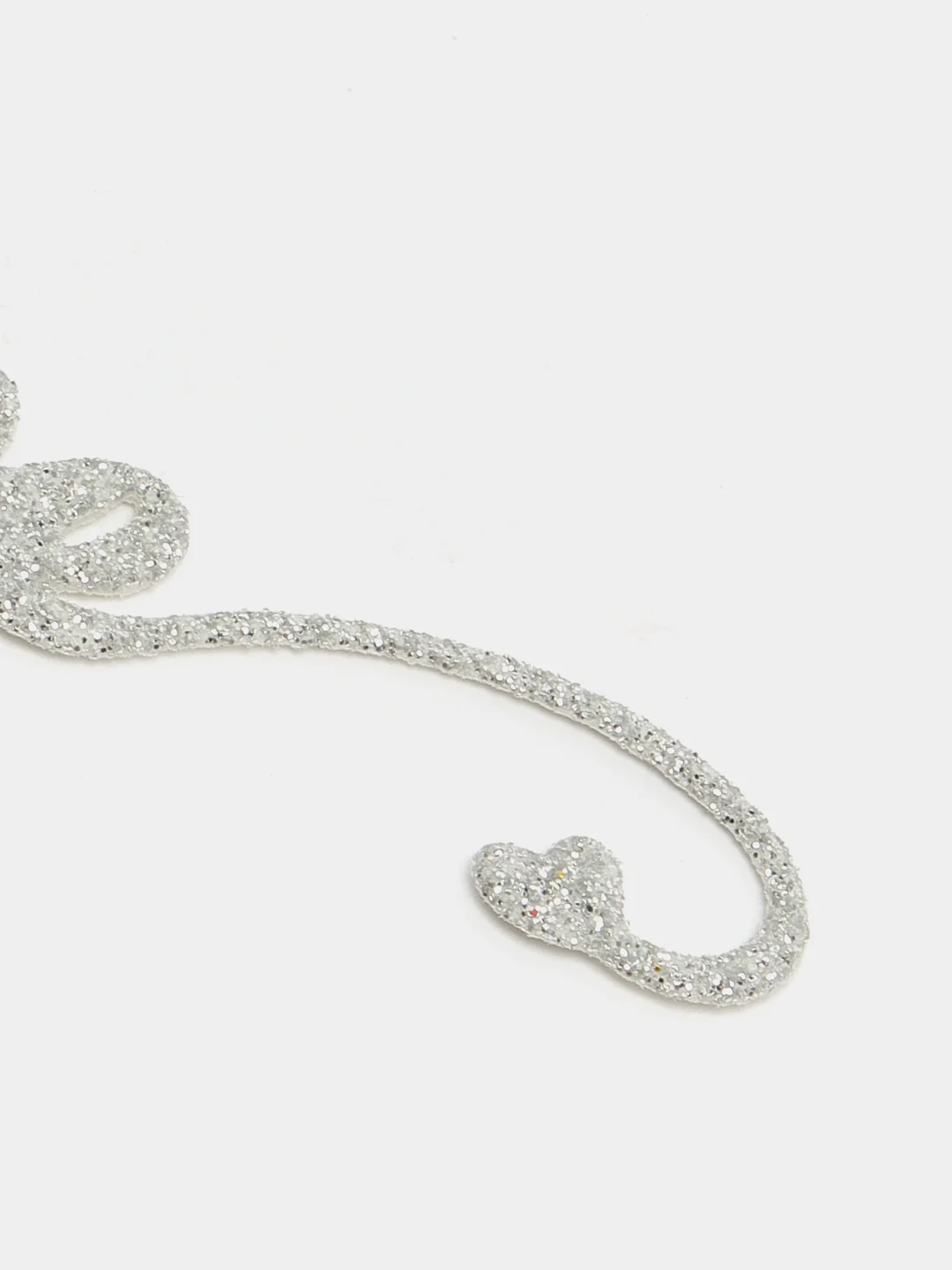 Серебряный надпись Love для декора и скрапбукинга, 10.3х2.3см