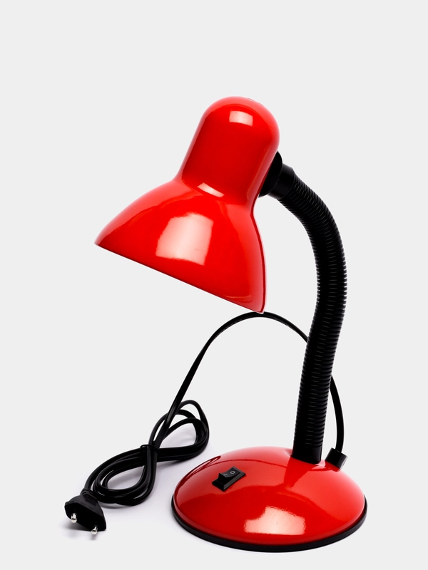 Лампа электрическая настольная ENERGY EN-DL06-1 красная 366006