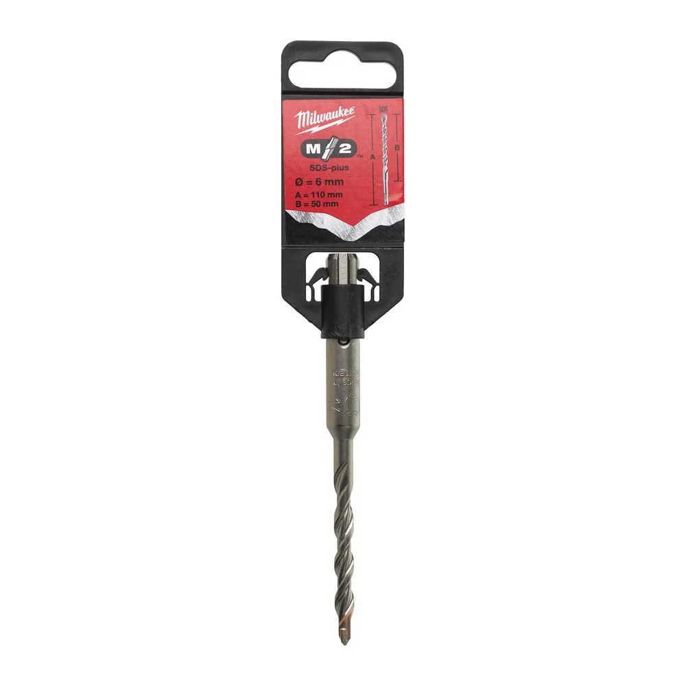 Бур SDS-plus Milwaukee M2 2 реж. кромки