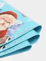 Голубой мешок пакет подарочный 3 шт/ 10 шт Новый год/Рождество