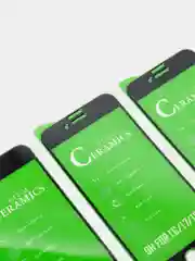 Защитное стекло, керамическое, для iPhone 6 / 7 / 8 / Se, 3 штуки