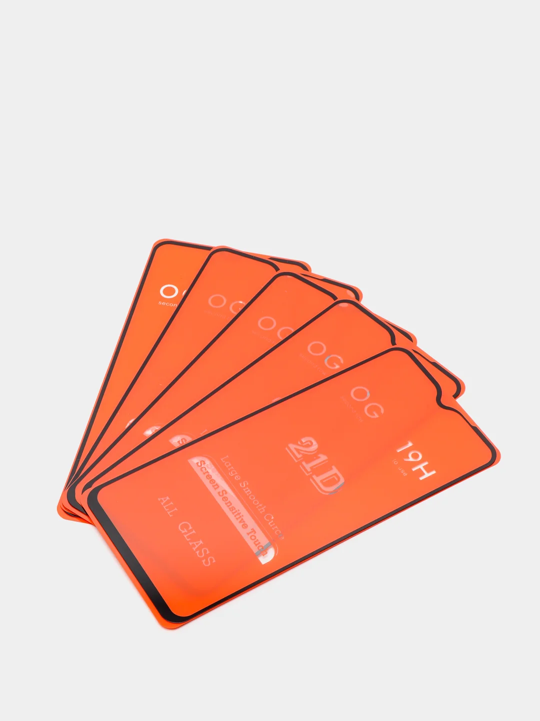 Защитное стекло для Xiaomi Redmi Note 8 Pro, полное покрытие, 5 штук