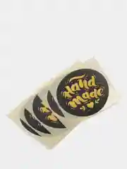 Набор наклеек для бизнеса Hand made, 4 х 4 см