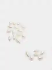 Белый кабошоны капелька
