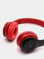 Красный беспроводные полноразмерные наушники с микрофоном Borofone BO4, BT5.0, Micro-SD
