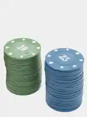 Набор для игры в покер 80 фишек