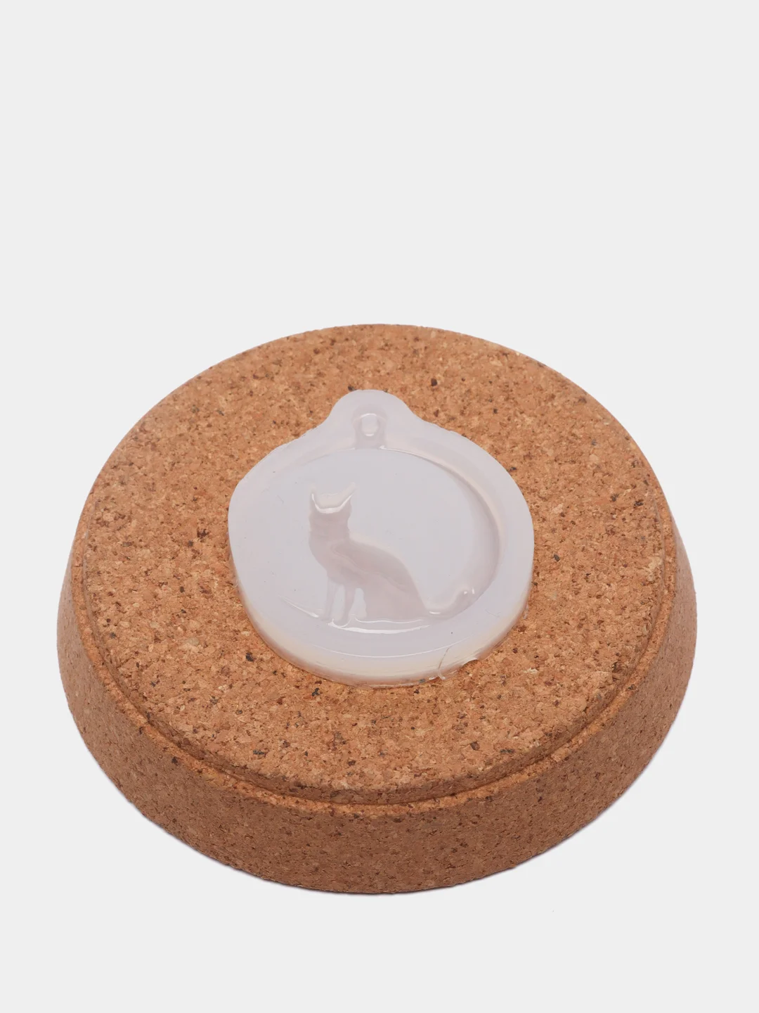 Молд силикон "Месяц и кошка" 4,5х4 см