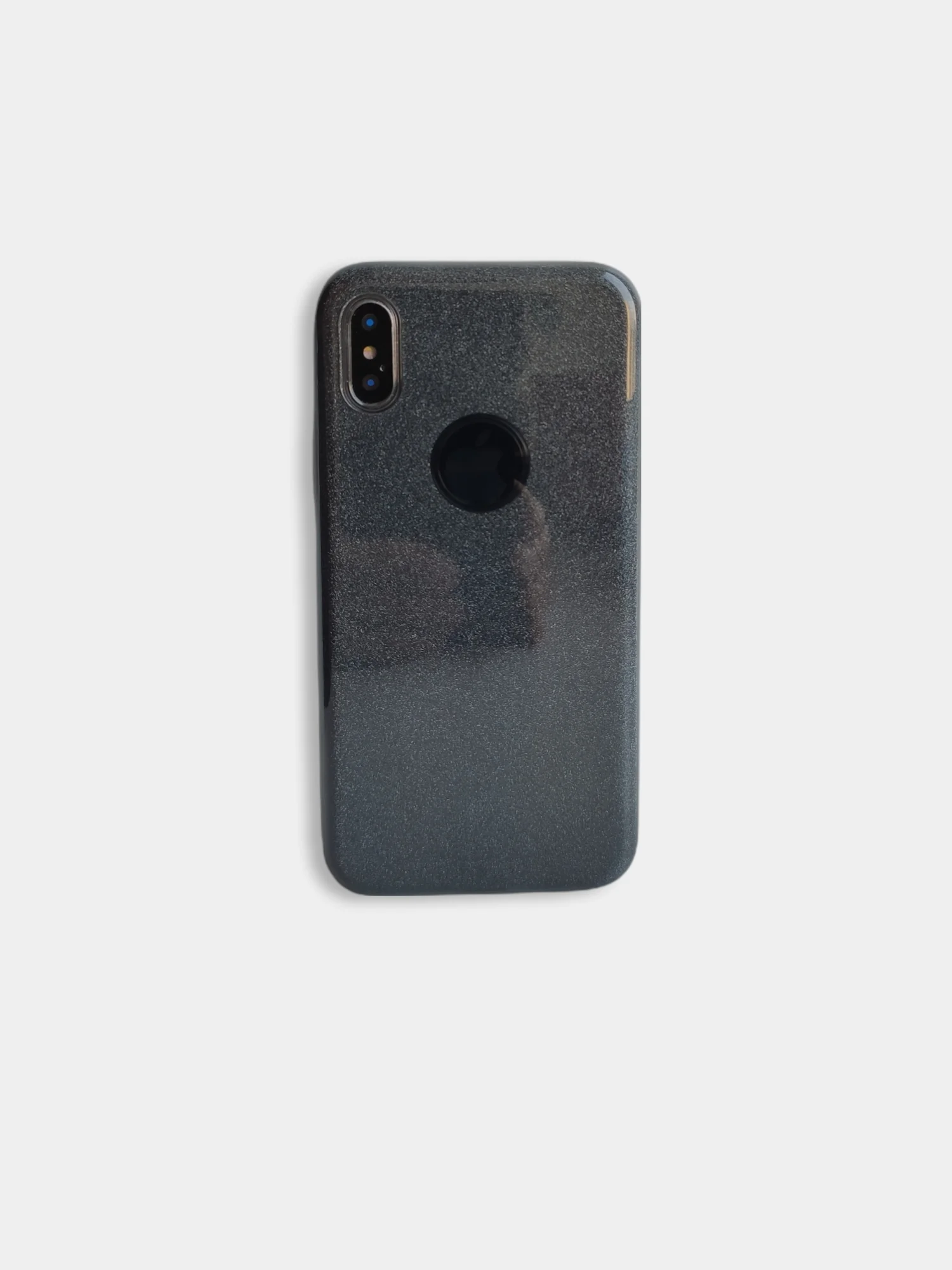 Черный чехол накладка с блестками для iphone 6+/6s plus 7+ 8+ xs xr xs max 11 pro max 11 про