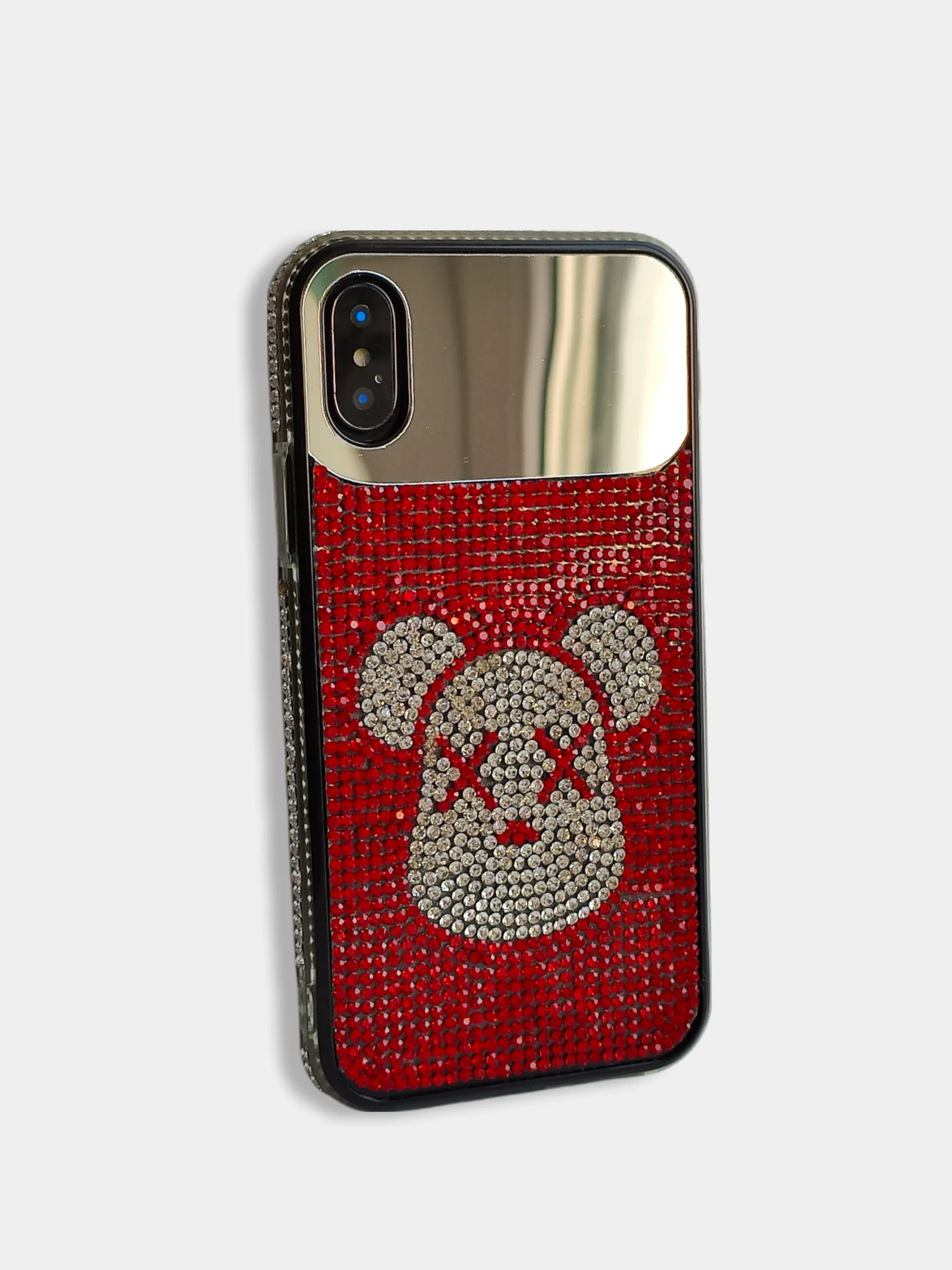 Алый чехол с блестками и зеркалом для iphone 6 6s 7/8 7+ 8 plus xs xr xs max 11 pro max 11 про