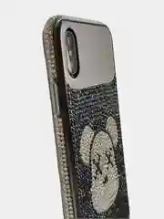 Черный чехол с блестками и зеркалом для iphone 6 6s 7/8 7+ 8 plus xs xr xs max 11 pro max 11 про