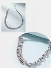 Ожерелье со стразами