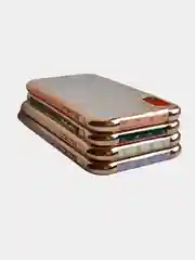 Бежевый чехол накладка на айфон с кантом для iphone xs max
