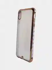 Лавандовый чехол накладка на айфон с кантом для iphone xs max