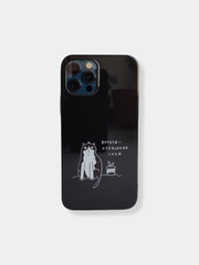 Чехол накладка с принтом картинкой рисунком для iphone 11 pro max 12 mini 7+ xs кот