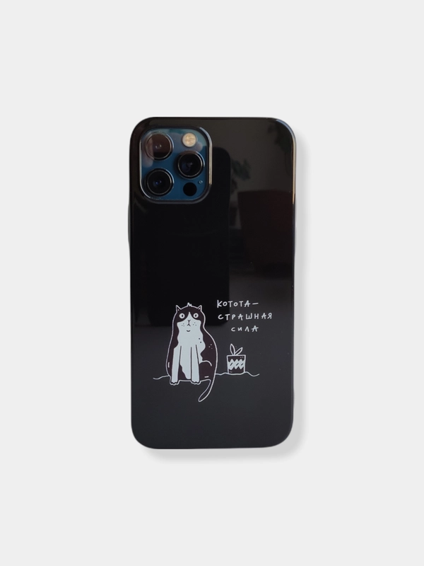 Чехол накладка с принтом картинкой рисунком для iphone 11 pro max 12 mini 7+ xs кот