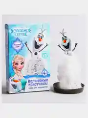 Алый набор для выращивания кристаллов, "Холодное сердце. Волшебные кристаллы", опыты