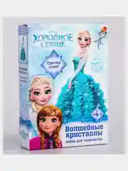 Алый набор для выращивания кристаллов, "Холодное сердце. Волшебные кристаллы", опыты