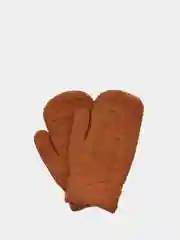 Коричневый варежки детские