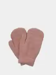 Розовый варежки детские