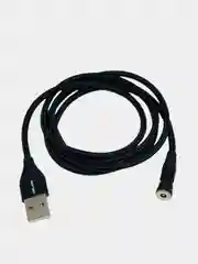 Черный магнитный кабель USB, 2 метра