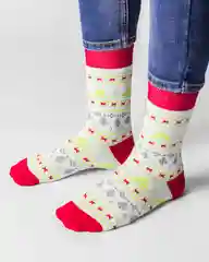 Носки новогодние мужские, махровые, 2 пары