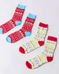 Носки новогодние мужские, махровые, 2 пары