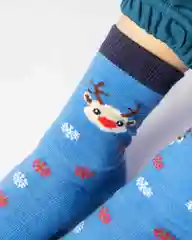 Носки детские новогодние Борисоглебский трикотаж, махровые (2 пары)/Новый Год