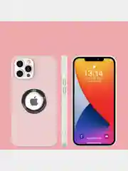 Розовый чехол для iPhone 11, 12