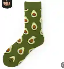 Зелёный хаки носки, цветные, веселые, с рисунками