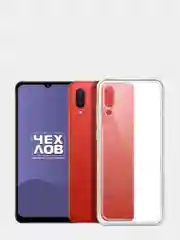 Прозрачный чехол Samsung Galaxy A02 (2021), силиконовый