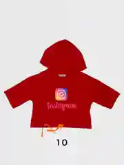 Детская футболка с принтами like, tiktok, instagram, among us