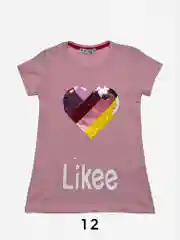 Детская футболка с принтами like, tiktok, instagram, among us