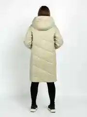 Бежевый пальто зимнее Nikiniti