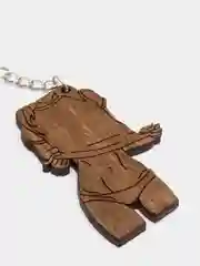 Брелок деревянный