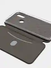 Черный чехол книжка flip case для Xiaomi Redmi 7