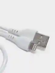 Белый зарядка для айфона / Кабель lightning /для зарядки iPhone 5, 6, 7, 8, X, 11, iPad (1 метр)