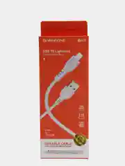 Белый зарядка для айфона / Кабель lightning /для зарядки iPhone 5, 6, 7, 8, X, 11, iPad (1 метр)