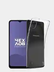 Прозрачный чехол Samsung Galaxy A10, силиконовый