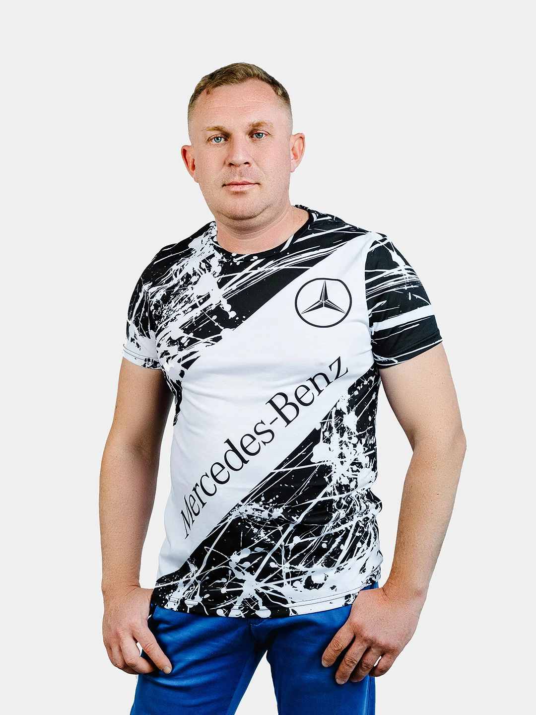 Футболка мужская Мерседес 986150