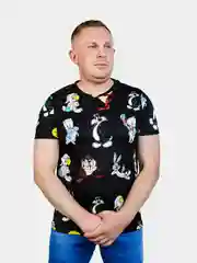 Футболка мужская Заяц Бани