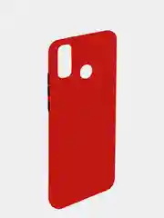 Чехол силиконовый без бренда для Samsung Galaxy M11, красный