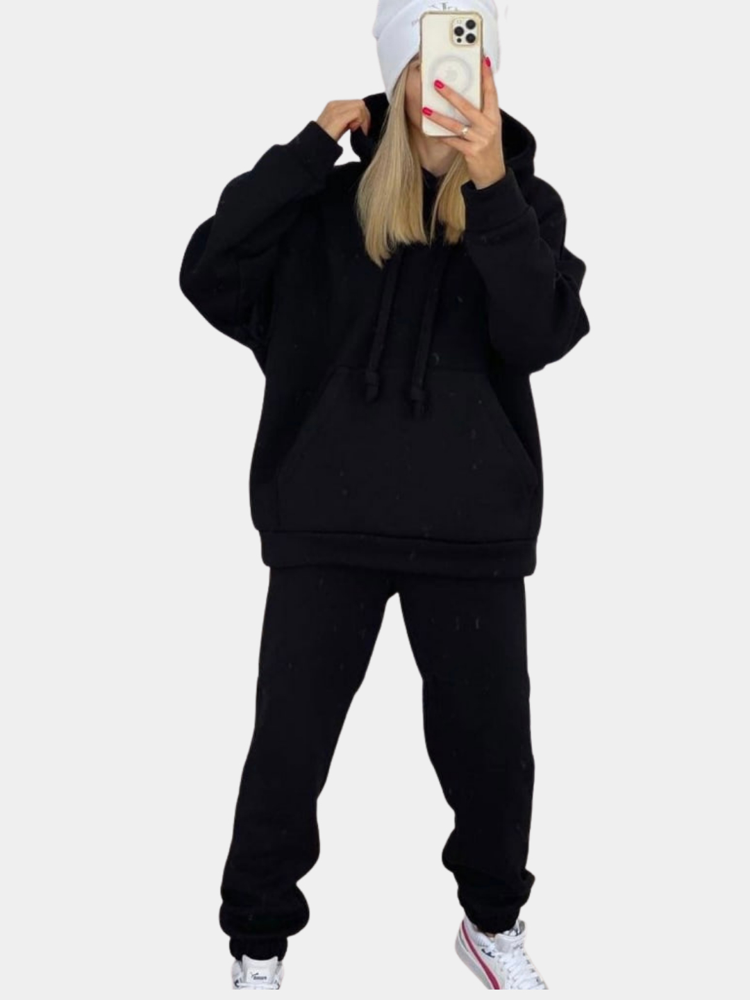 Женский комплект Костюм Худи и штаны флисовый утепленный разные цвета купить по цене 2249 ₽ в интернет-магазине KazanExpress