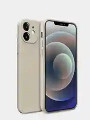 Белый силиконовый чехол для iPhone 11, XR, 12, 7, 8, 7+, 8+, X, Xs,  Pro, Max, mini
