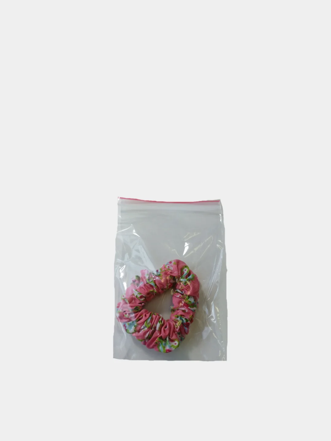 Кораллово-розовый резинка