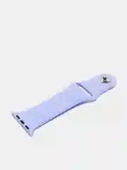 Аметистовый ремешок для Apple Watch, силиконовый