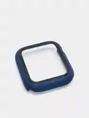 Темно-синий бампер с защитным стеклом для Apple Watch 38/40/41/42/44/45/49