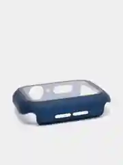 Темно-синий бампер с защитным стеклом для Apple Watch 38/40/41/42/44/45/49