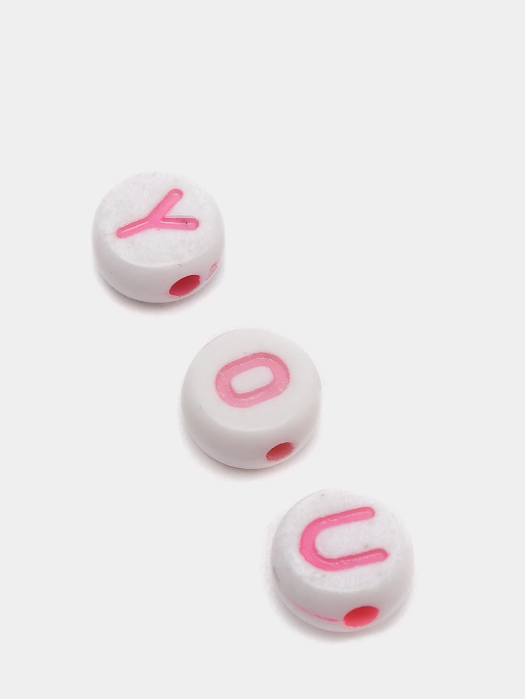 Бусины с буквами цветные английские бисер купить по цене 49 ₽ в ...