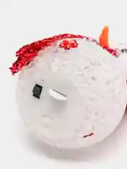 Красный снеговик светящийся